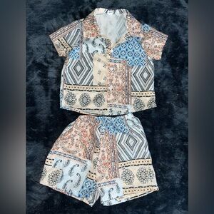 Kids Patchwork Set - Multicolor